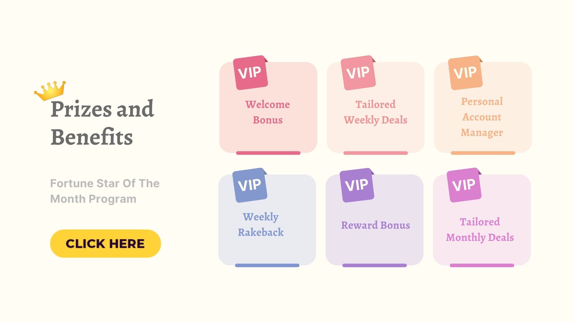 Fortune Star Of The Month - VIP Fortune Wins