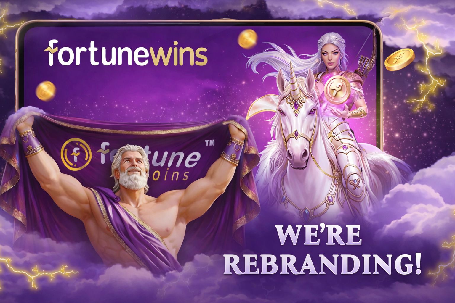 Fortune Coins is now Fortune Wins